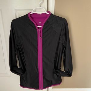 Lululemon full zip, two sided